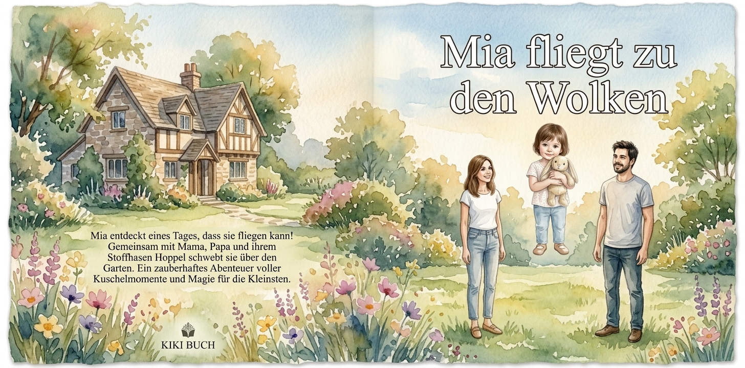 Buchcover: Mia lernt fliegen