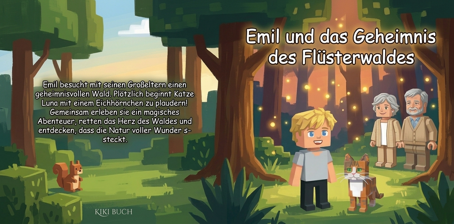 Buchcover: Emil und die sprechenden Tiere
