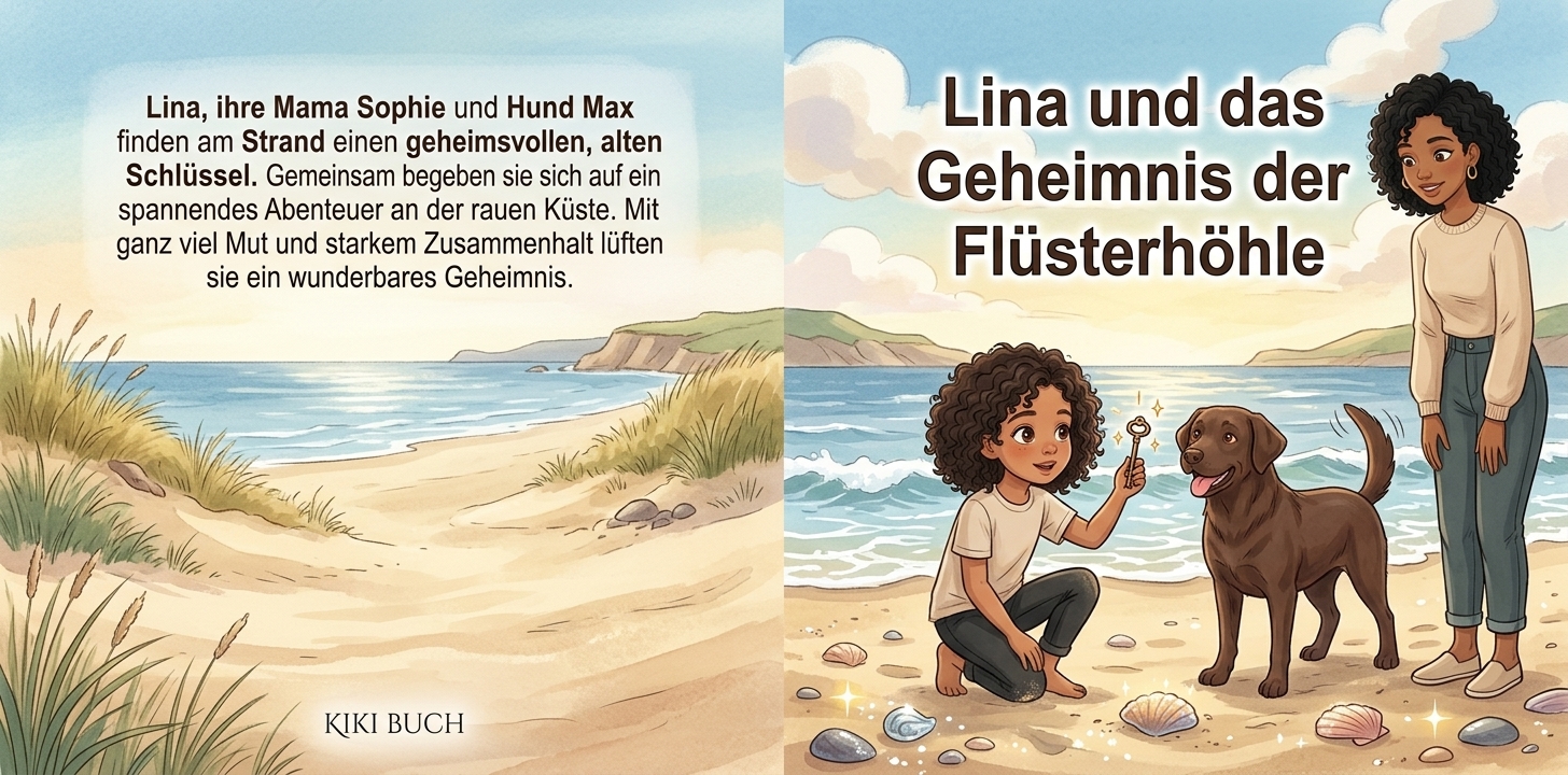 Buchcover: Linas Geheimnis am Meer