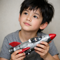 Noah mit Rocket
