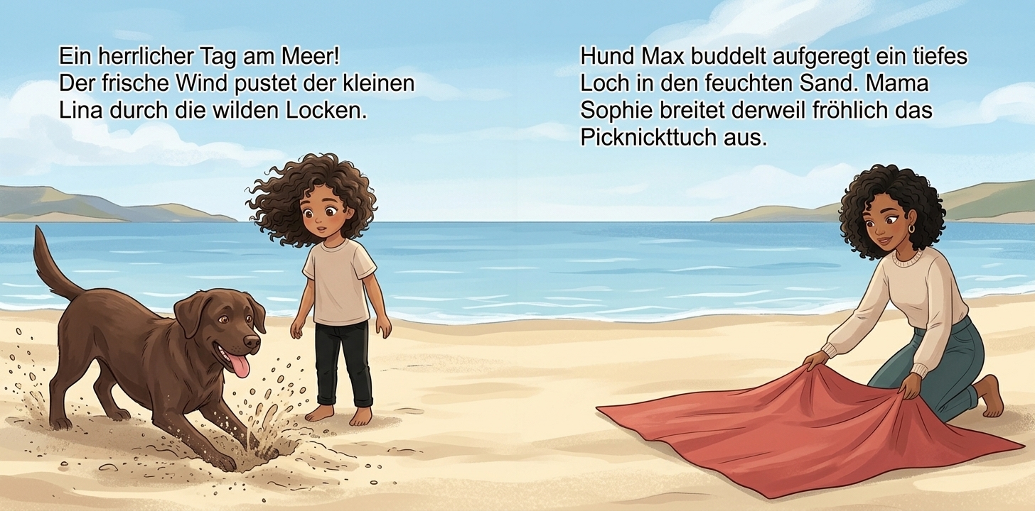 Generierte Buchseite