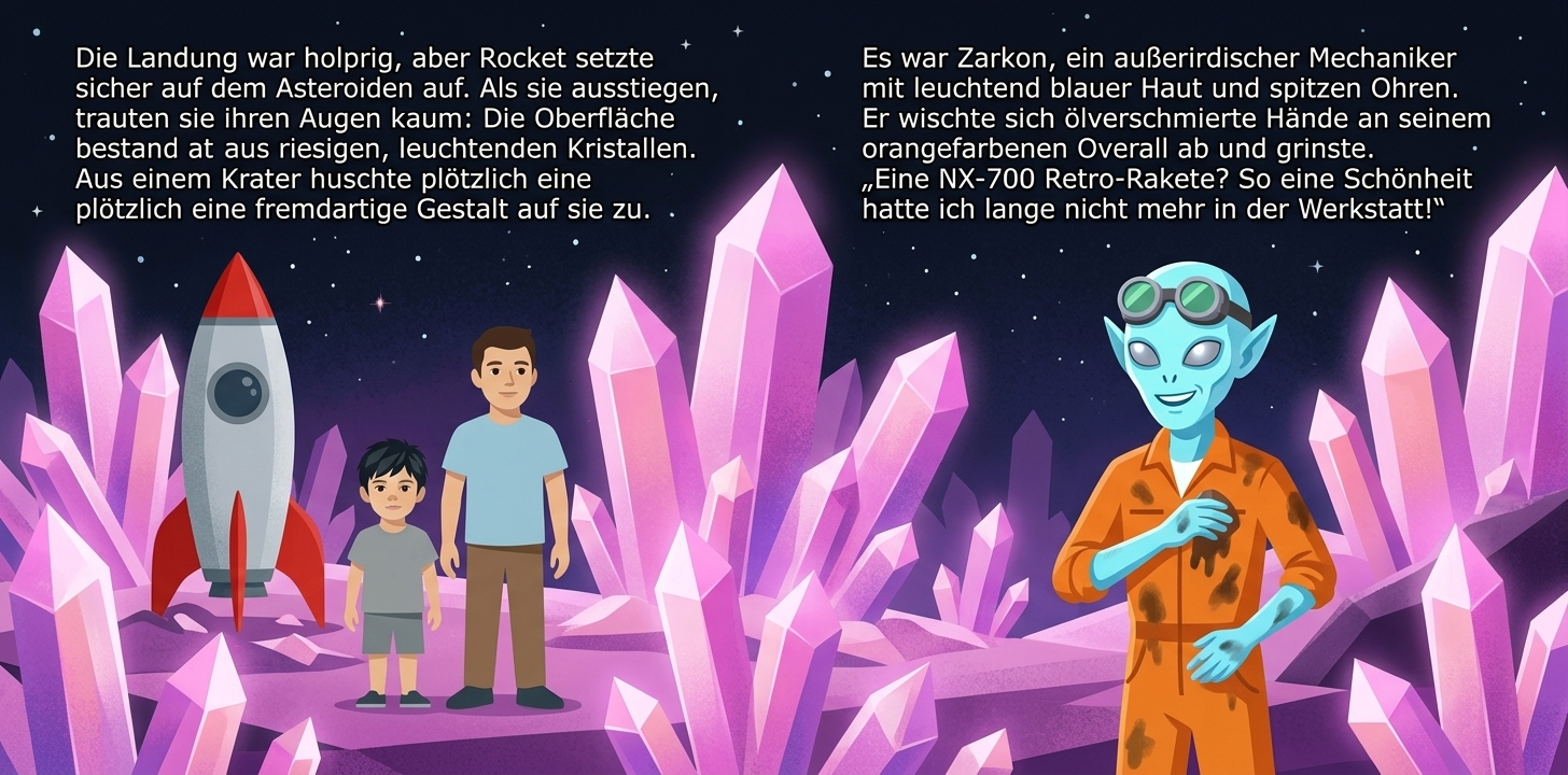 Seiten aus einem echten individuellen Buch